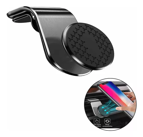 Holder - Soporte - para Auto - Magnetico - Regilla de Aire c/ Movimiento