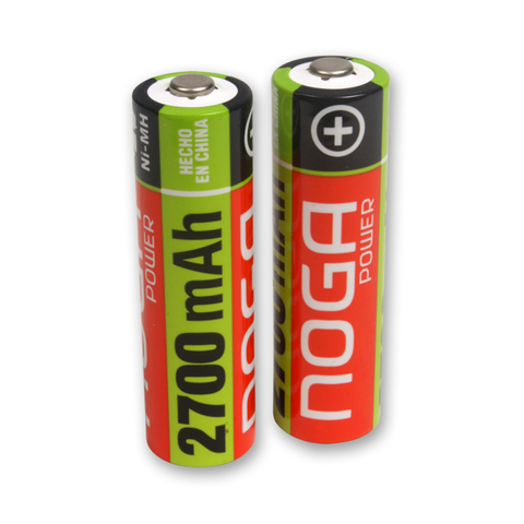 Pila Recargables - Noga- AA 1.2V - 2700mAh