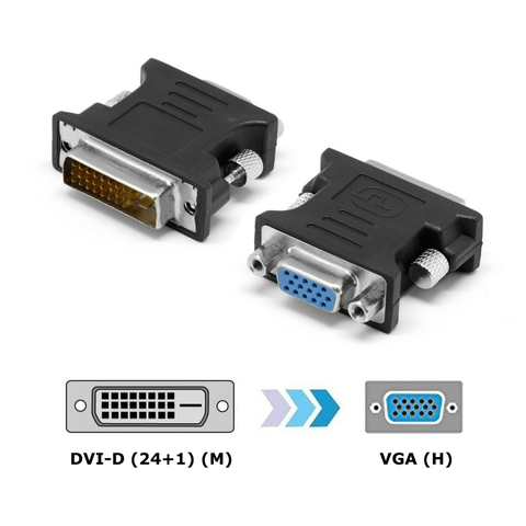 Adaptador DVI D > VGA