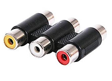Adaptador Rca a Rca Hembras
