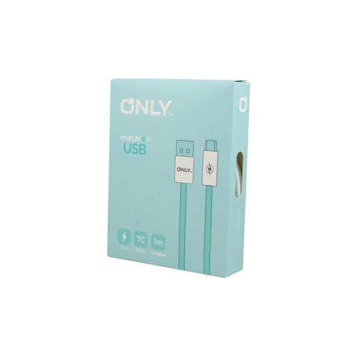 Cable de Datos Tipo C - Only - Macarron - Celeste