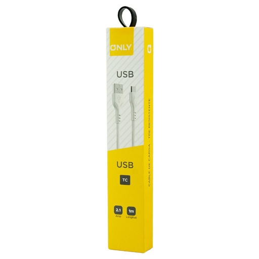 Cable de Datos Tipo C - Only - 2.1A -  