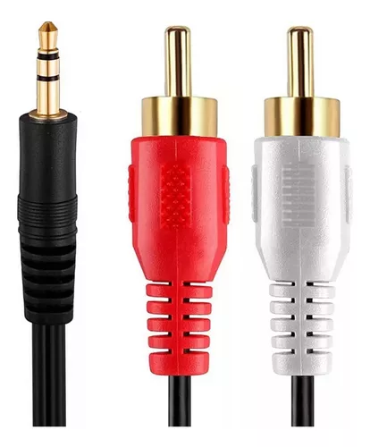 Cable Auxiliar 3.5mm a Rca Audio - 1.5Mts