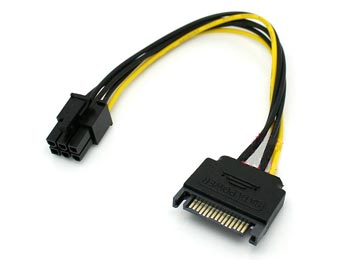 Cable Sata a 6 Pines - Placas de video