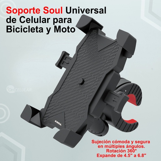 holder para celular Bicicleta Moto Manubrio