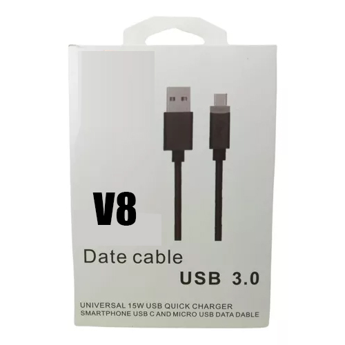 Cable de Datos V8 MicroUSB - Reforzado