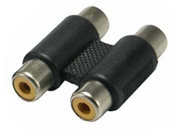 Adaptador Rca a Rca Hembras