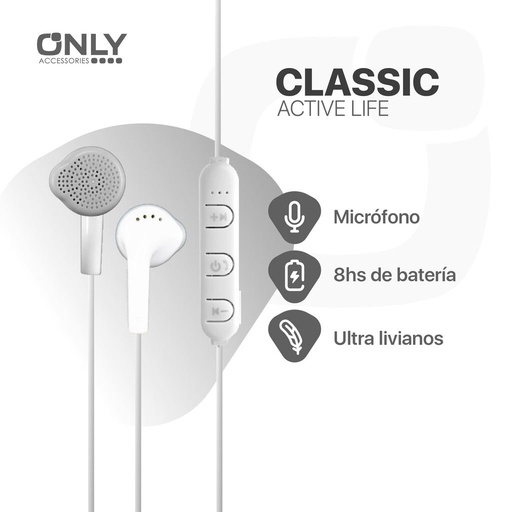 Auriculares Inalambrios Bluetooth - Only - Mod86