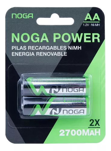 Pila Recargables - noga- AA 1.2V 