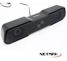 Parlante PC - Netmak- 2.0 integrado - Hlinter 